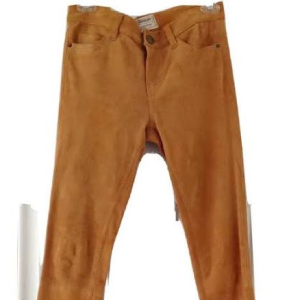 Current/Elliott 100% lamb leather pants